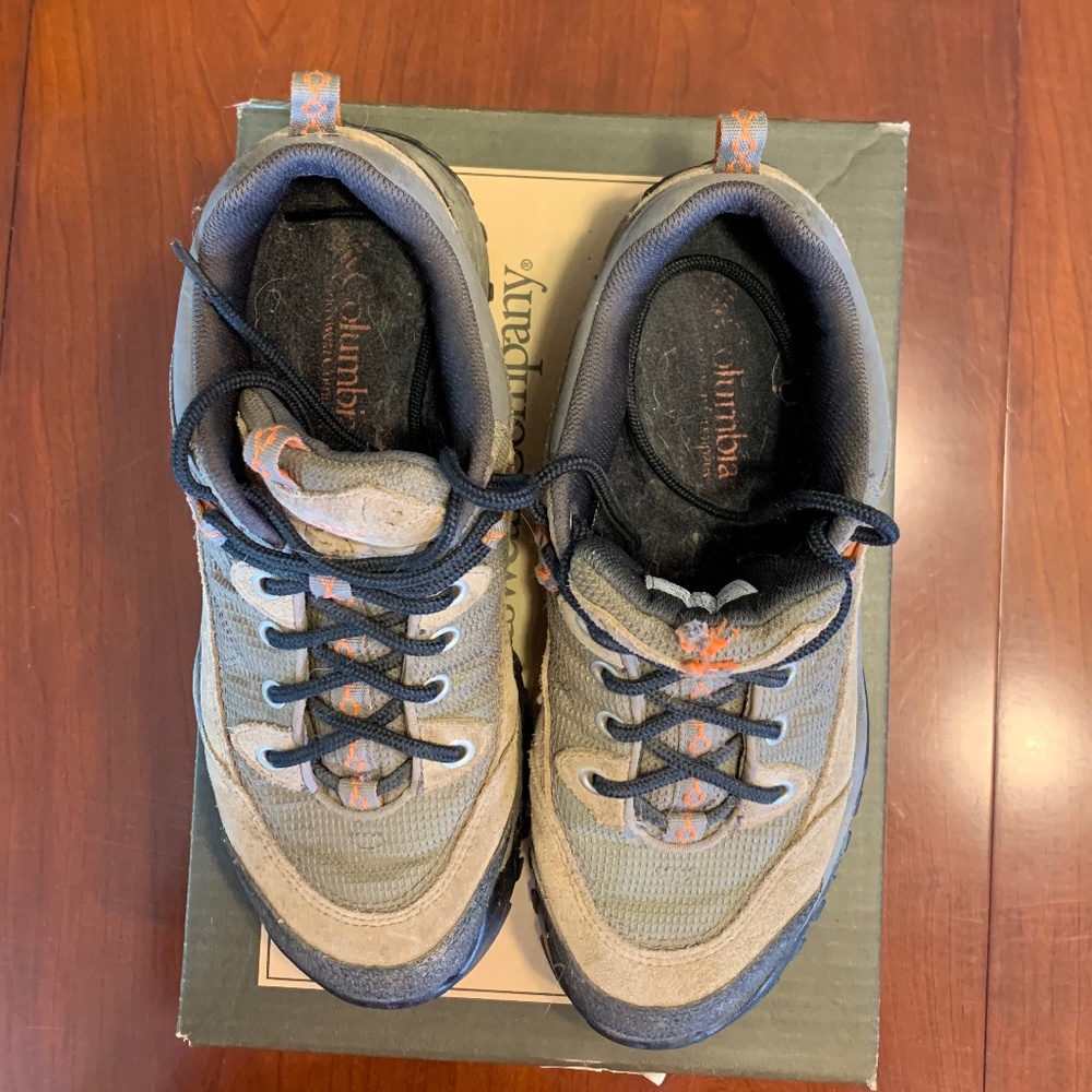 Columbia Traverse Suede Leather Hiking Shoes Men’s Sz 8